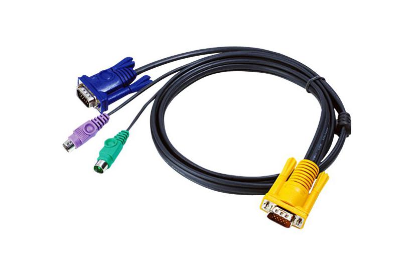 Aten 2l-5202p Kabel Til Tastatur Video Mus Kvm
