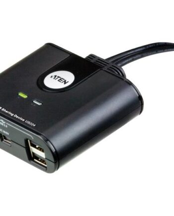 Aten Us224  -port Usb Peripheral Sharing Device Usb Sharing Switch Til Periferiudstyr