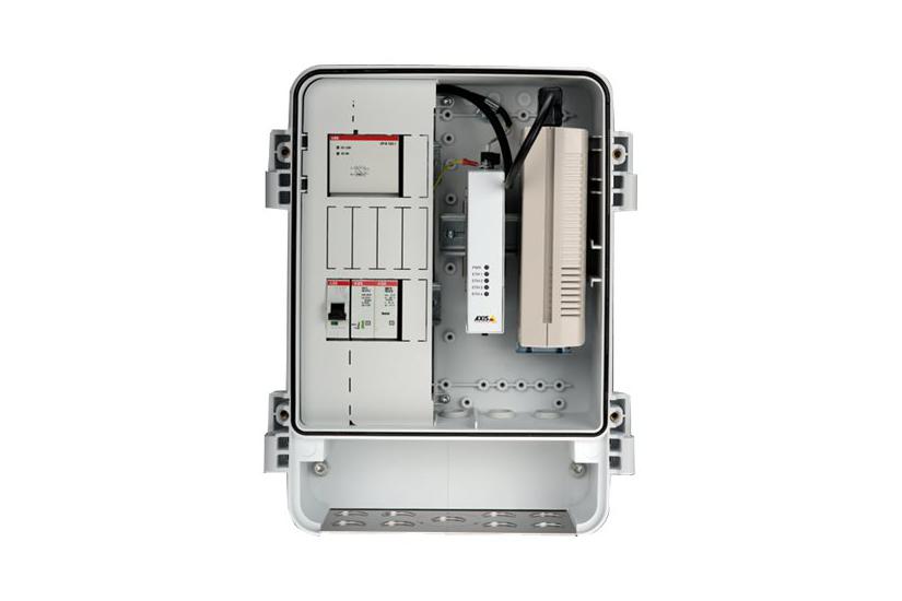 Axis T98a18-ve Media Converter Cabinet Fibermedieomformer 10mb Lan 100mb Lan 1gbe