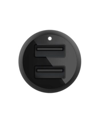 Belkin Boostcharge Dual Charger Bilstrømsadapter Usb 24 Watt