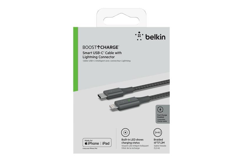 Belkin Boostcharge Smart Lightning-kabel Lightning Usb