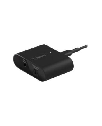 Belkin Soundform Connect Audio Adapter With Airplay   Trådløs Audioadapter For Mobiltelefon  Digital Afspiller  Smart Højttaler  Tablet Til Airplay   Aktiverede Enheder