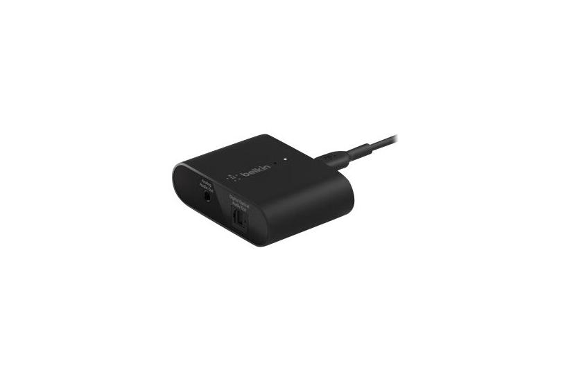 Belkin Soundform Connect Audio Adapter With Airplay Trådløs Audioadapter For Mobiltelefon Digital Afspiller Smart Højttaler Tablet Til Airplay Aktiverede Enheder