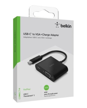 Belkin Usb-  To Vga   Charge Adapter Videoadapter Vga   Usb