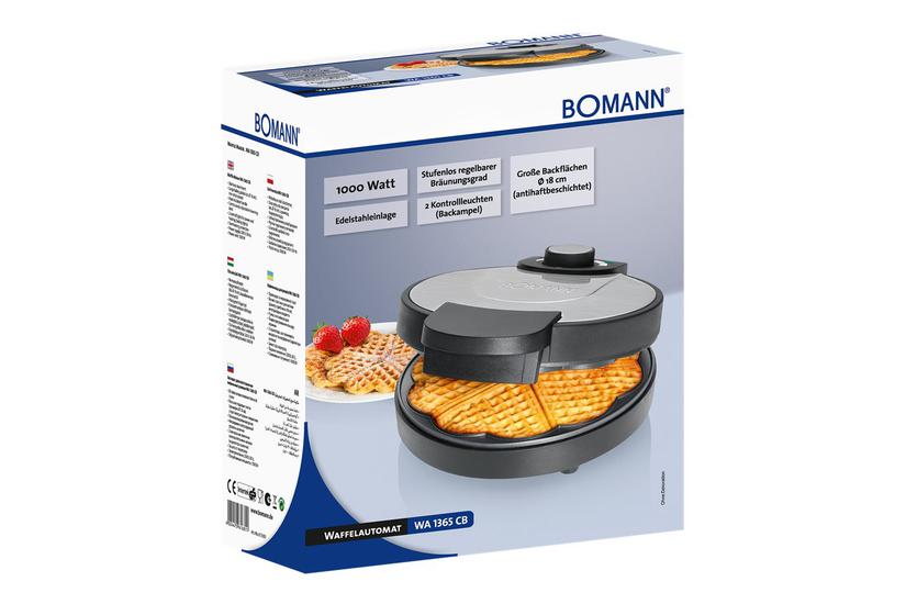 Bomann Wa 1365 Cb Vaffeljern