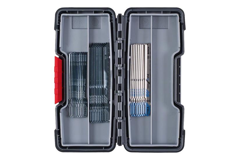 Bosch Basic For Wood And Metal Tough Box Savklingesæt For Træ Metal 30 Stykker