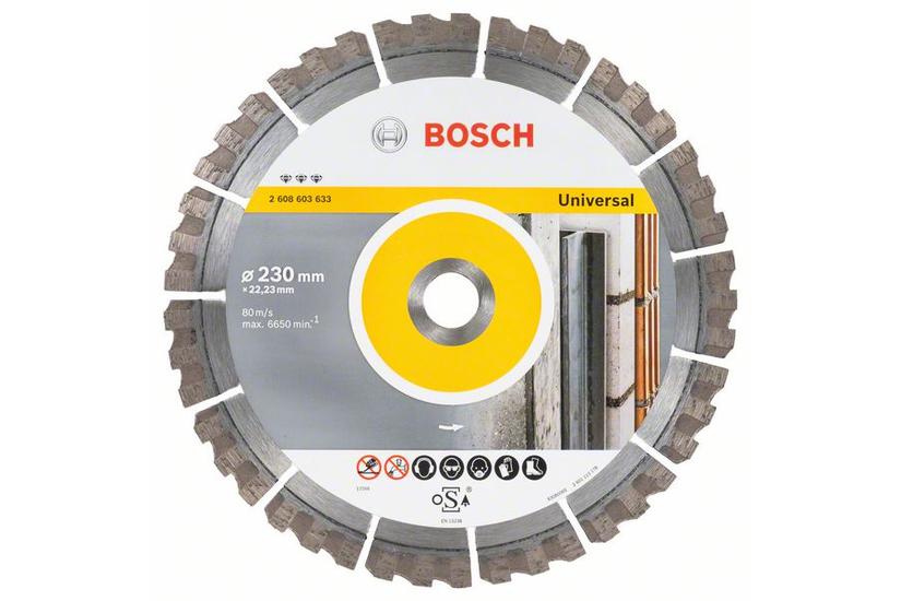 Bosch Best For Universal Diamantskæreskive For Beton Murerarbejde Universelle Byggematerialer