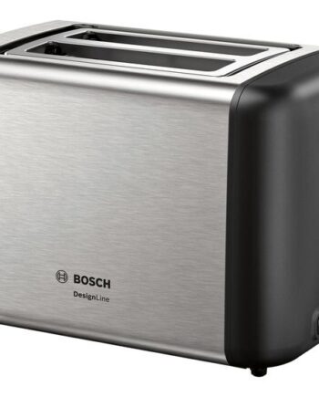 Bosch Designline Tat3p420 Brødrister Rustfrit Stål Sort