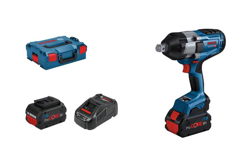 Bosch Gds 18v-1050 Professional Stødnøgle Ledningfri -hastigheders Batterier