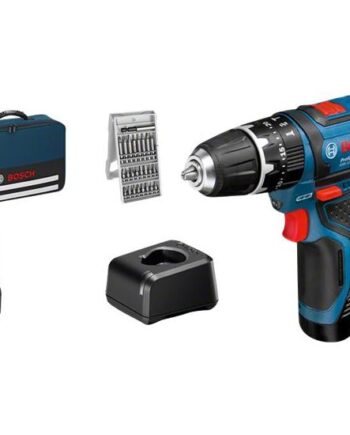 Bosch Gsb Professional 12v-15 Hammerbor Skruemaskine Ledningfri  -hastigheders   Batterier