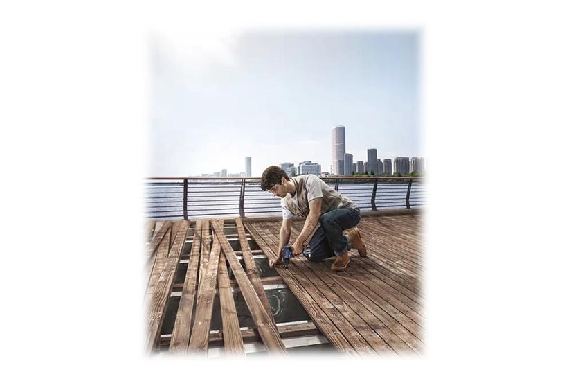 Bosch Gsb 18 -55 Professional Hammerbor Skruemaskine Ledningfri -hastigheders Batterier