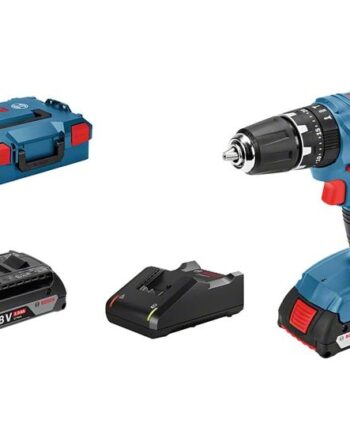 Bosch Light Series Gsb 18v-21 Professional Hammerbor Skruemaskine Ledningfri  -hastigheders   Batterier