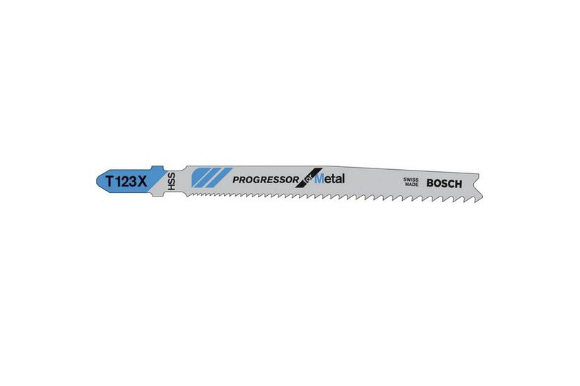 Bosch Progressor For Metal 123 Xf Savklinge For Rør Plademetal Profiler Stykker