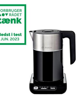 Bosch Styline Twk8613p Kedel Sort Rustfrit Stål