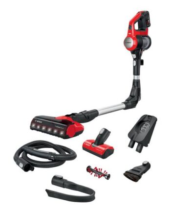 Bosch Unlimited   Proanimal Bbs711anm Støvsuger Ledningsfri Pind Håndholdt   Batteri  Inkluderet Oplader Rød