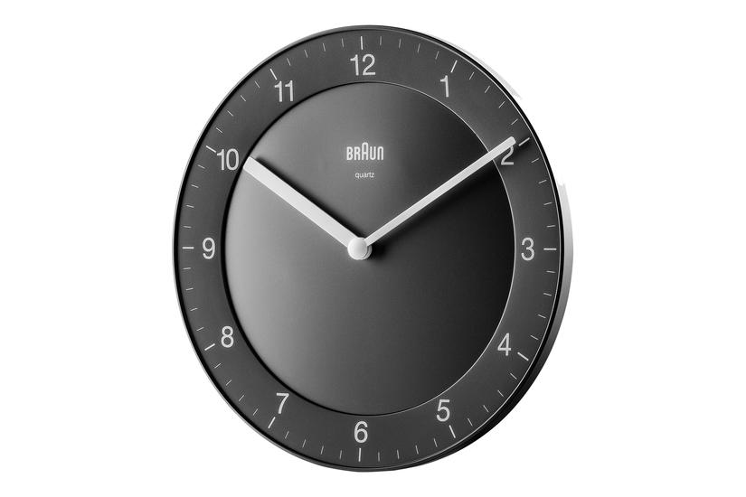 Braun Bc06b Ur Kvarts Vægmonterbar 20 Cm Sort