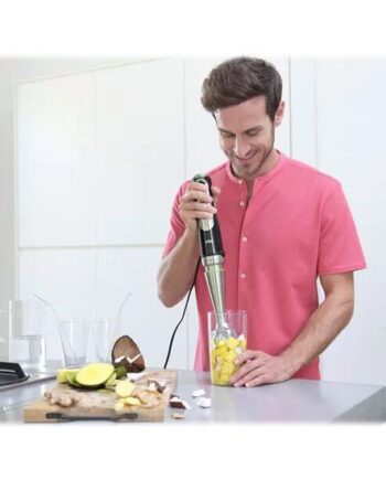 Braun Multiquick   Mq 9187   Stavblender Premium Sort Børstet Rustfrit Stål