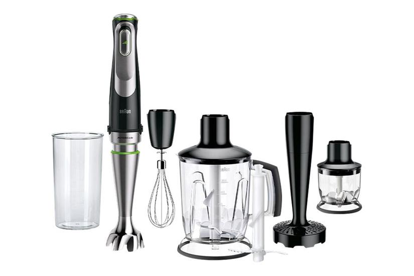 Braun Multiquick Mq 9147x Stavblender Premium Sort Børstet Rustfrit Stål