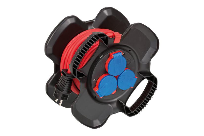 Brennenstuhl -gum Rubber Cable Reel Ip44 10m H07rn- 3g1 Forlængelsesspole