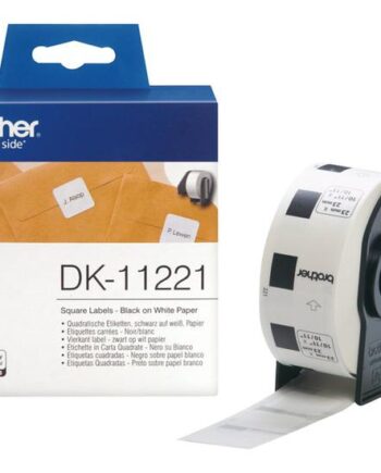 Brother Dk-11221 Etiketter 1000 Etikette    23   23 Mm