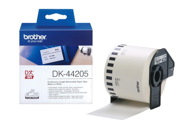 Brother Dk44205 Etiketter Rulle Rulle Cm 30