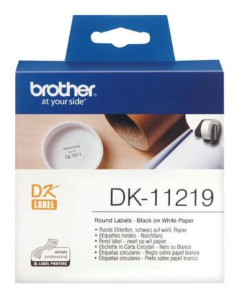 Brother Dk-11219 Etiketter 1200 Stk  Rulle      Cm