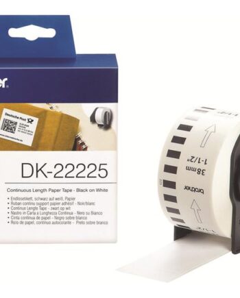 Brother Dk-22225 Fortløbende Mærkater   Rulle    Rulle      Cm   30