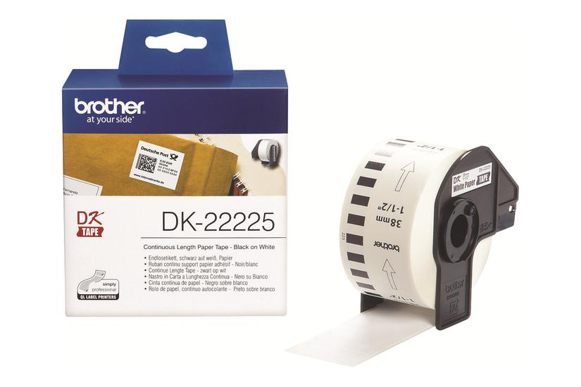 Brother Dk-22225 Fortløbende Mærkater Rulle Rulle Cm 30