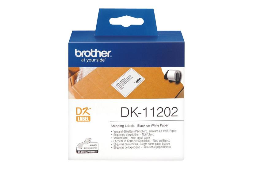 Brother Dk-11202 Shipping Etiketter 300 Etikette 62 100 Mm