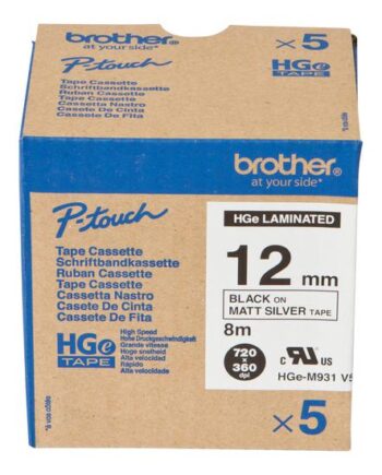 Brother Hge-m931v5 Lamineret Bånd   Kassette    Rulle      Cm