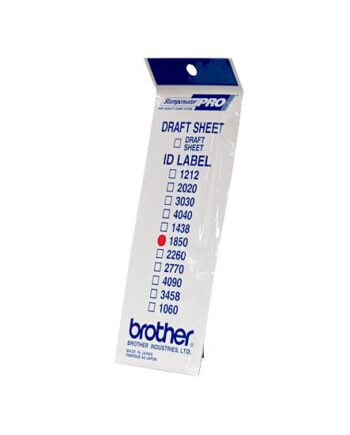 Brother Id1850 Stempel Id-mærkater 12 Etikette    18   50 Mm