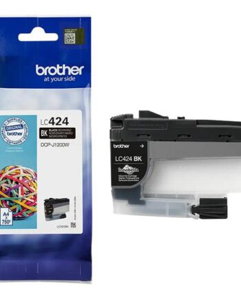 Brother Lc424bk Sort Original Blækpatron