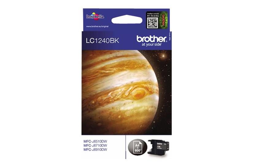 Brother Lc1240bk Sort Original Blækpatron