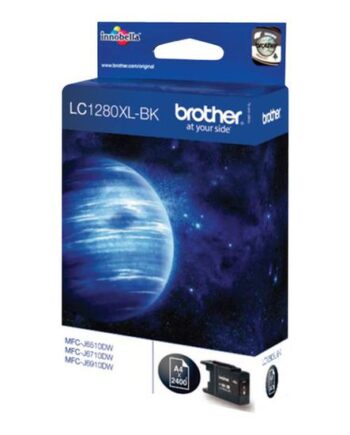 Brother Lc1280 Bk Sort Original Blækpatron