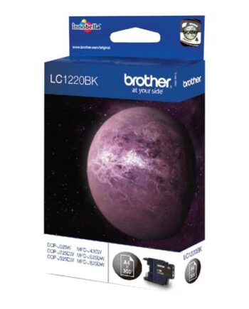 Brother Lc1220bk Sort Original Blækpatron