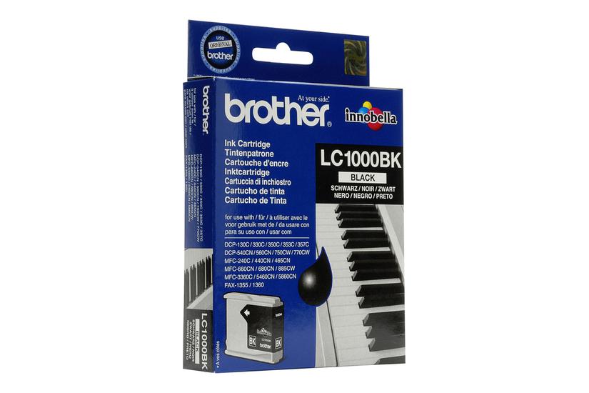 Brother Lc1000bk Sort Original Blækpatron