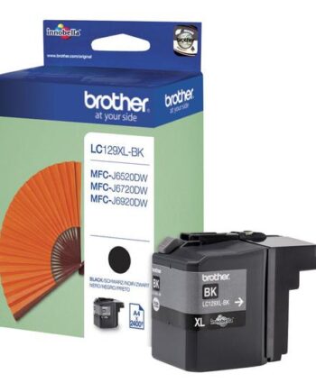 Brother Lc129 Bk Sort Original Blækpatron