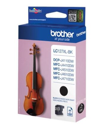 Brother Lc127 Bk Super High Yield Sort Original Blækpatron