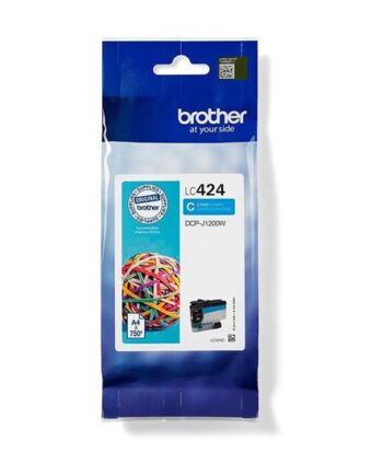 Brother Lc424c Cyan Original Blækpatron