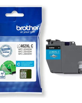 Brother Lc462   Høj Kapacitet Cyan Original Blækpatron