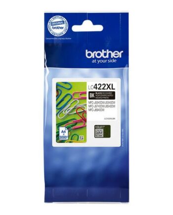 Brother Lc422  Højtydende Sort Original Blækpatron