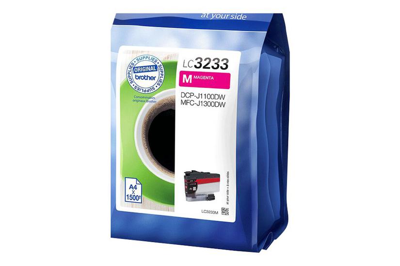 Brother Lc3233m Højtydende Magenta Original Blækpatron