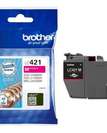 Brother Lc421m Magenta Original Blækpatron
