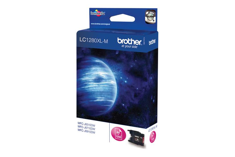 Brother Lc1280 Magenta Original Blækpatron
