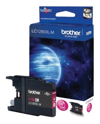 Brother Lc1280 Mbp Høj Kapacitet Magenta Original Blækpatron