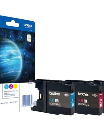 Brother Lc1280  Rainbow-pack   Pakker Høj Kapacitet Gul  Cyan  Magenta Original Blækpatron