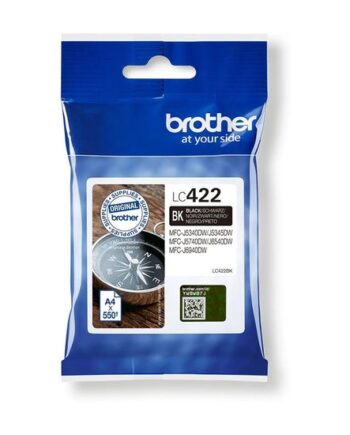 Brother Lc422 Sort Original Blækpatron