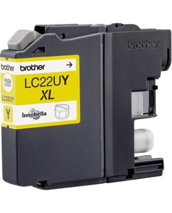 Brother Lc22uy   Gul Original Blækpatron