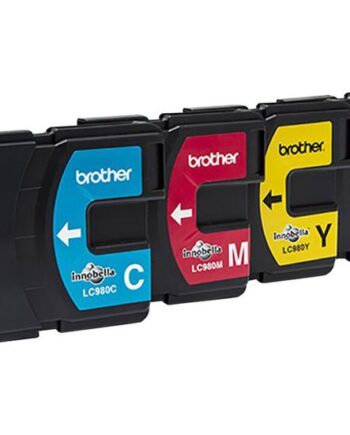 Brother Lc980valbpdr   Pakker Sort  Gul  Cyan  Magenta Original Blækpatron