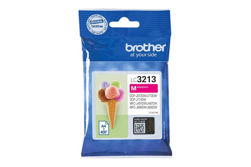 Brother Lc3213 Value Pack Pakker Sort Gul Cyan Magenta Original Blækpatron